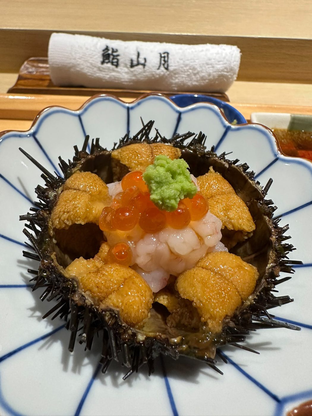 海膽三文魚籽